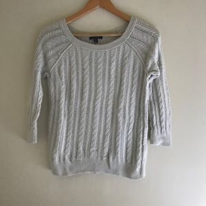 American Eagle white sweater